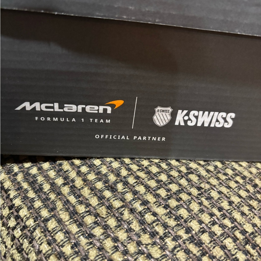 McLaren Formula 1 -K-SWISS tubes*200 X
Men’s Comfort Technology Sports Shoes 15M - Picture 8 of 13